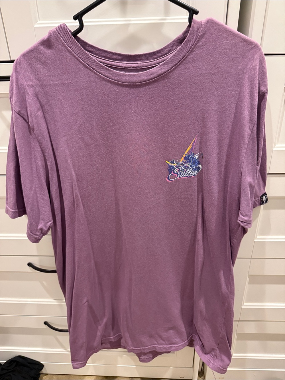 Stiller Short Sleeve Tee in Dusty Lavender
